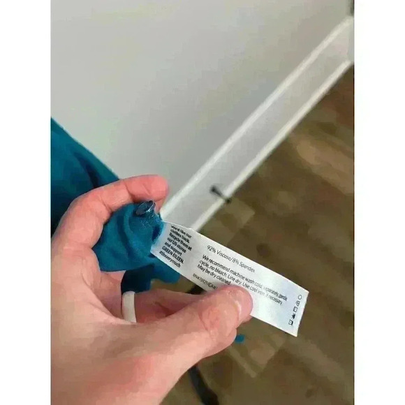 Eileen Fisher Shirt Dress Women's SP Jersey Soft Stretch Buttons Mandarin Collar - Picture 7 of 12